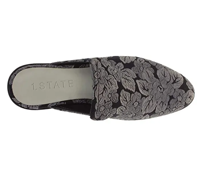 1.State Women's Facia Slip-On Mule, Black