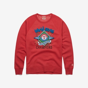 2023 World Series Champions Rangers Crewneck