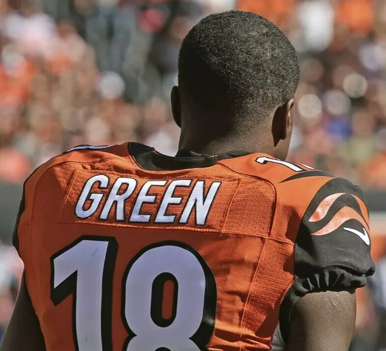 A J Green Signed Cincinnati Bengals Jersey (JSA COA) 7xPro Bowl Wide Receiver
