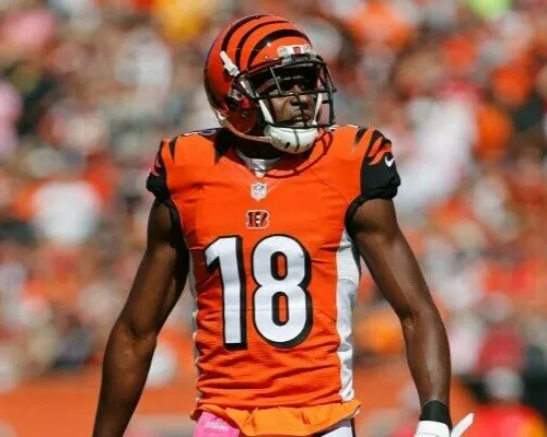 A J Green Signed Cincinnati Bengals Jersey (JSA COA) 7xPro Bowl Wide Receiver