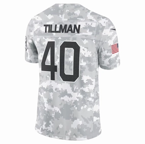 A.Cardinals #40 Pat Tillman Arctic Camo 2024 Salute to Service Retired Player Limited Stitched American Football Jerseys