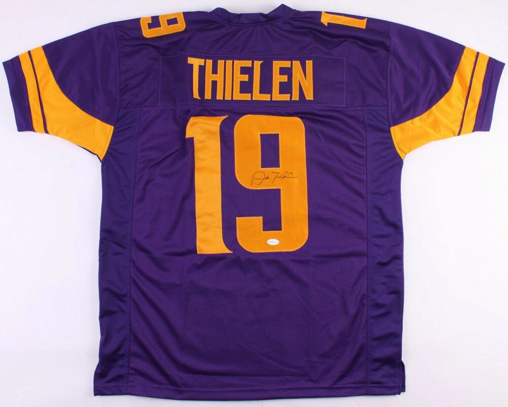 Adam Thielen Signed Vikings Jersey (JSA Hologram) Minnesota's #1 Wide Receiver