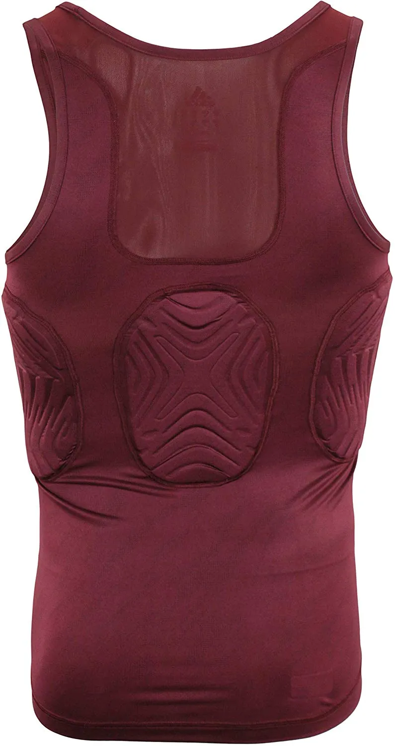 Adidas Adult Techfit Padded Compression Shirt, Color Options