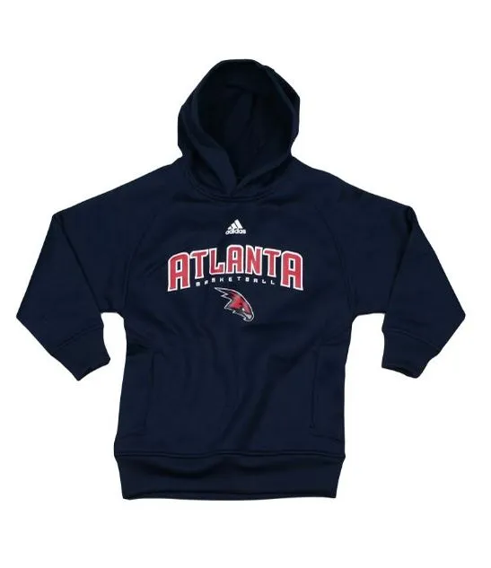 Adidas Atlanta Hawks NBA Youth Performance Hoodie Hooded Sweatshirt
