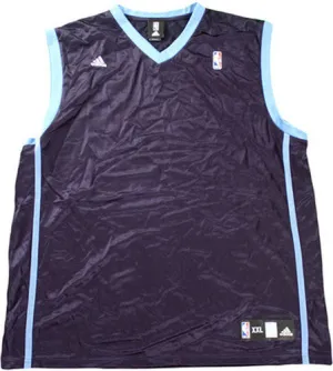 Adidas Basketball Men's NBA Utah Jazz Blank Jersey, Navy /Sky Blue