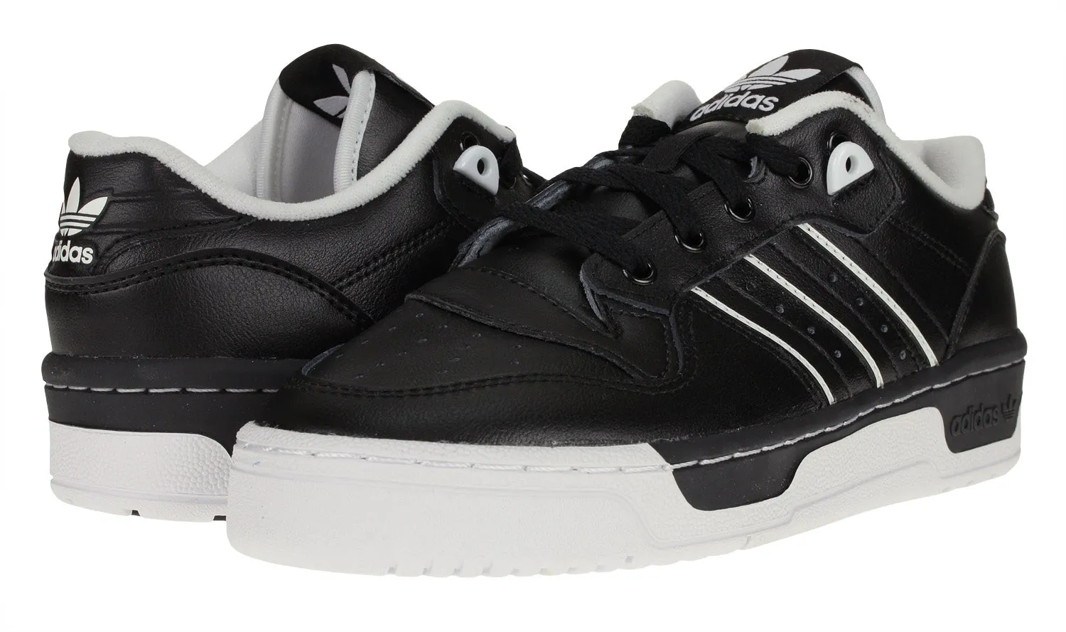 Adidas Big Boy's GS Rivalry Casual Sneakers, Black/White