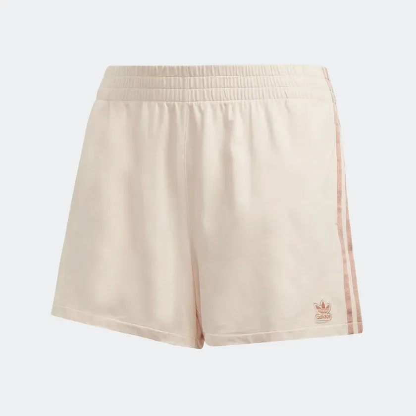 Adidas Big Women's 3 Stripe Shorts, Color Options