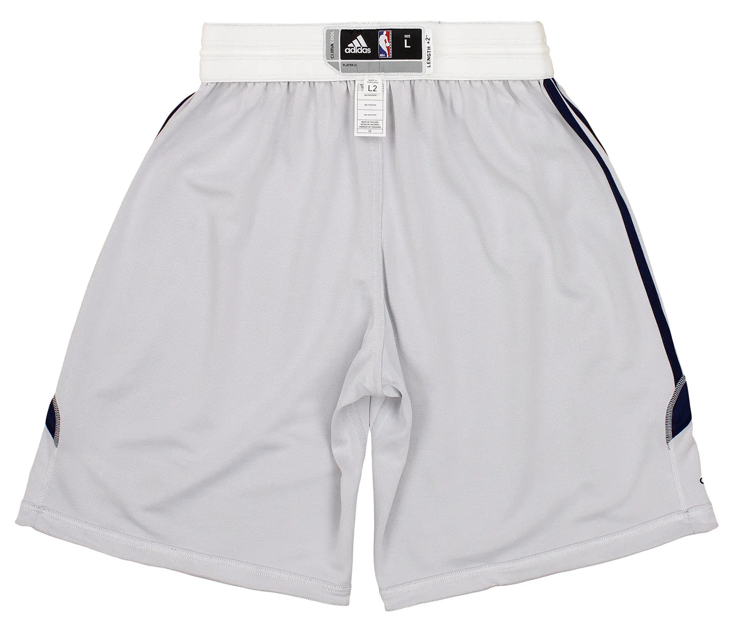 Adidas Detroit Pistons NBA Men's Climacool Reversible Practice Shorts, Navy/White