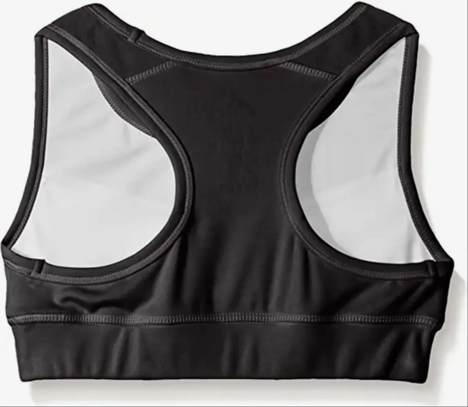 Adidas Girls' Youth Sports Bra, Black