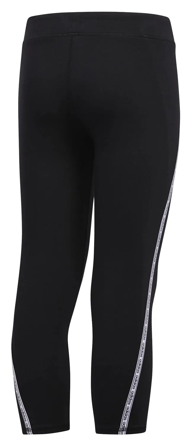 adidas Girls Youth Xpress 7/8 Tights, Black
