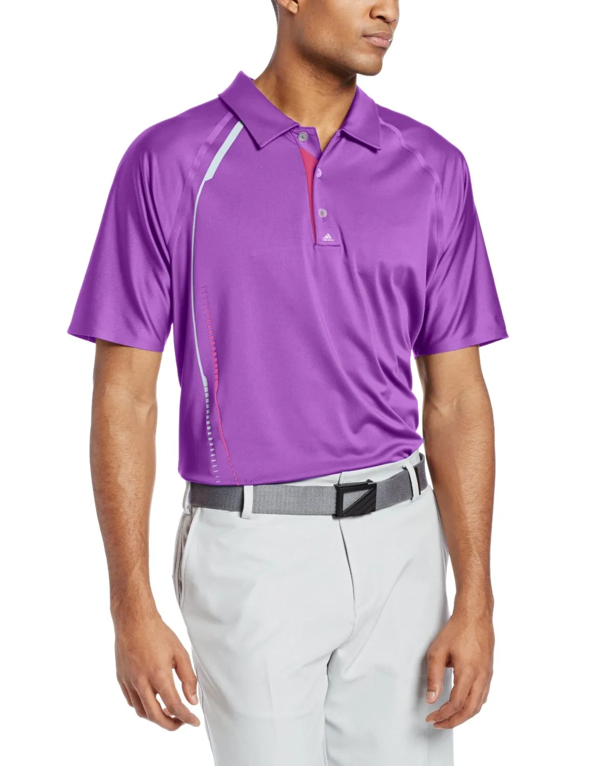 Adidas Golf Men's Puremotion Tour Climacool Graphic Print Polo - Color Options
