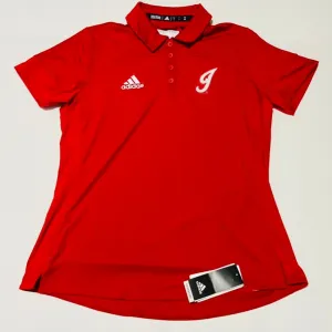 Adidas Indiana Hoosiers NCAA Women's Multi-Sport Polo Shirt, Red