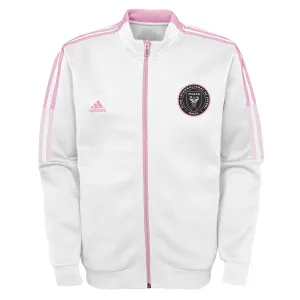 adidas International Miami CF MLS Kids (4-7) Anthem Travel Jacket, White