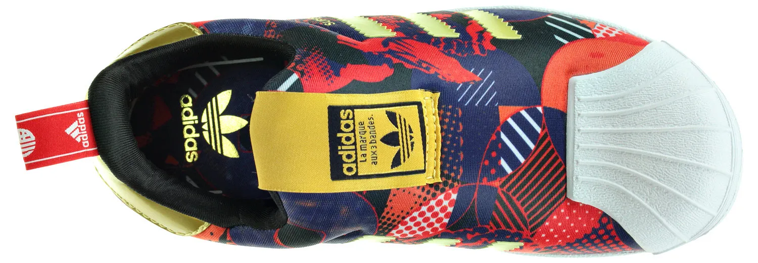 adidas Kids Superstar 360 New Year Sneakers, Color Options