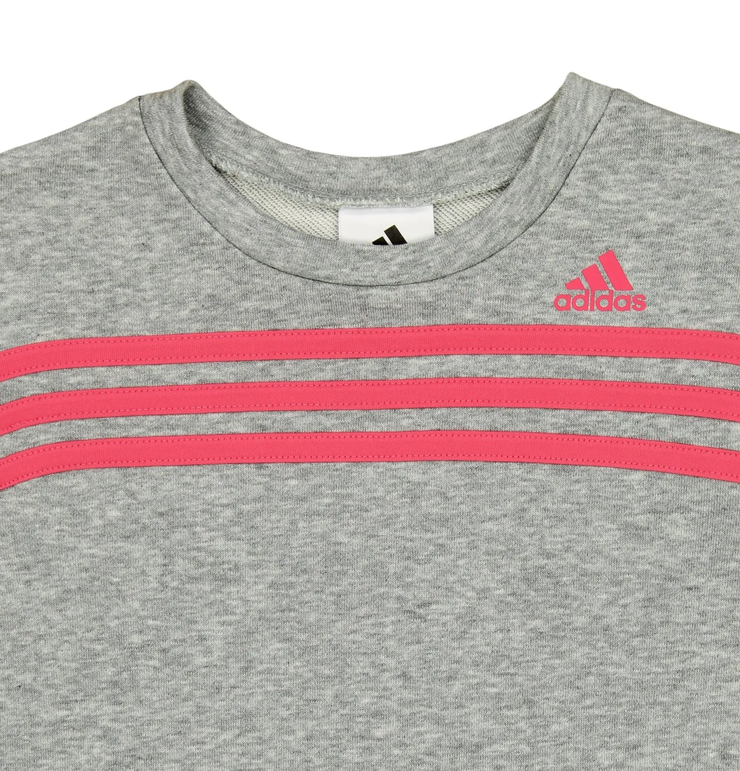 Adidas Little Girls (4-6X) French Terry Dress, Grey