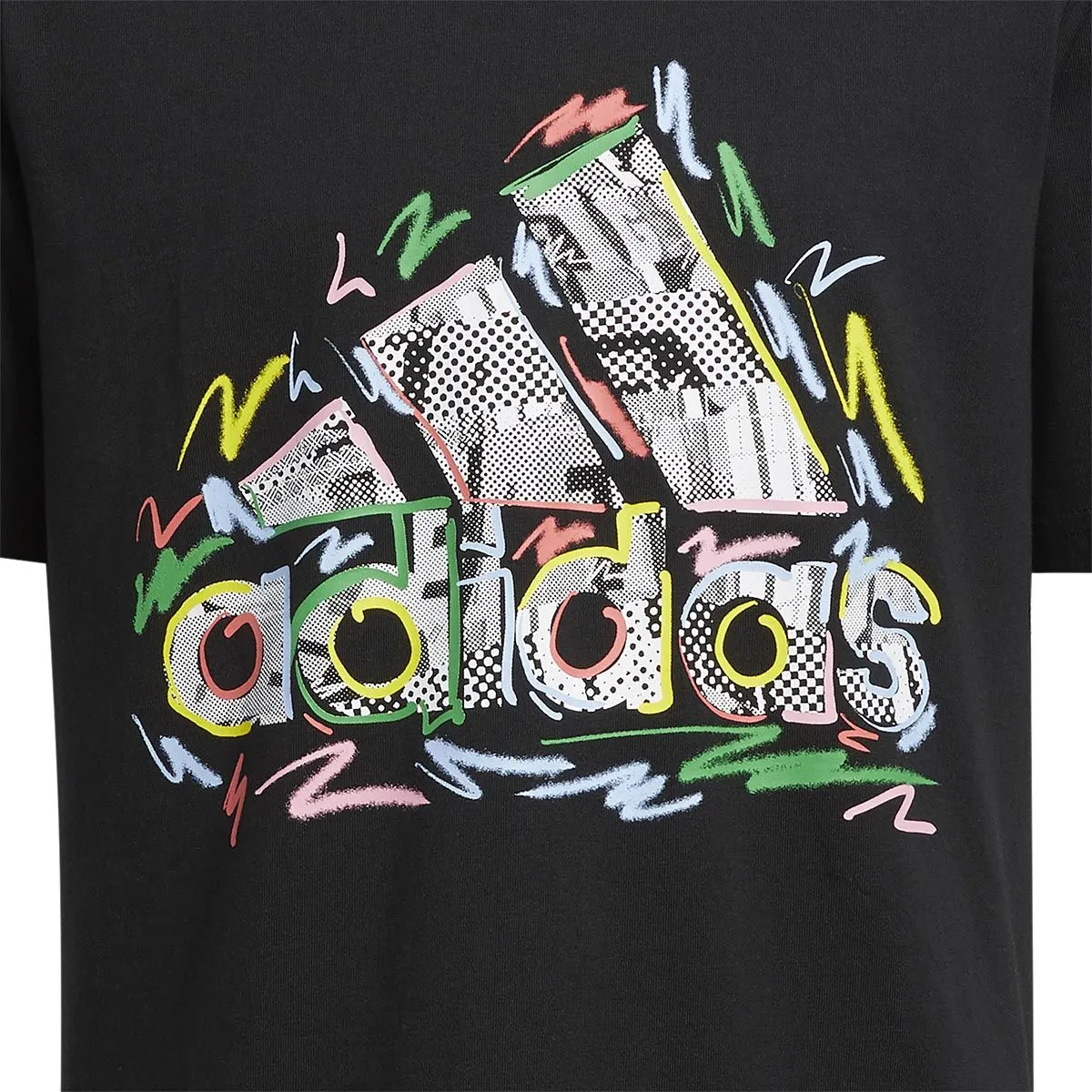 Adidas Little Kids Sportswear Pride Tee, Black