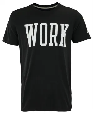 Adidas Men's 60/40 Go To Graphic Work Climalite Tee, Black