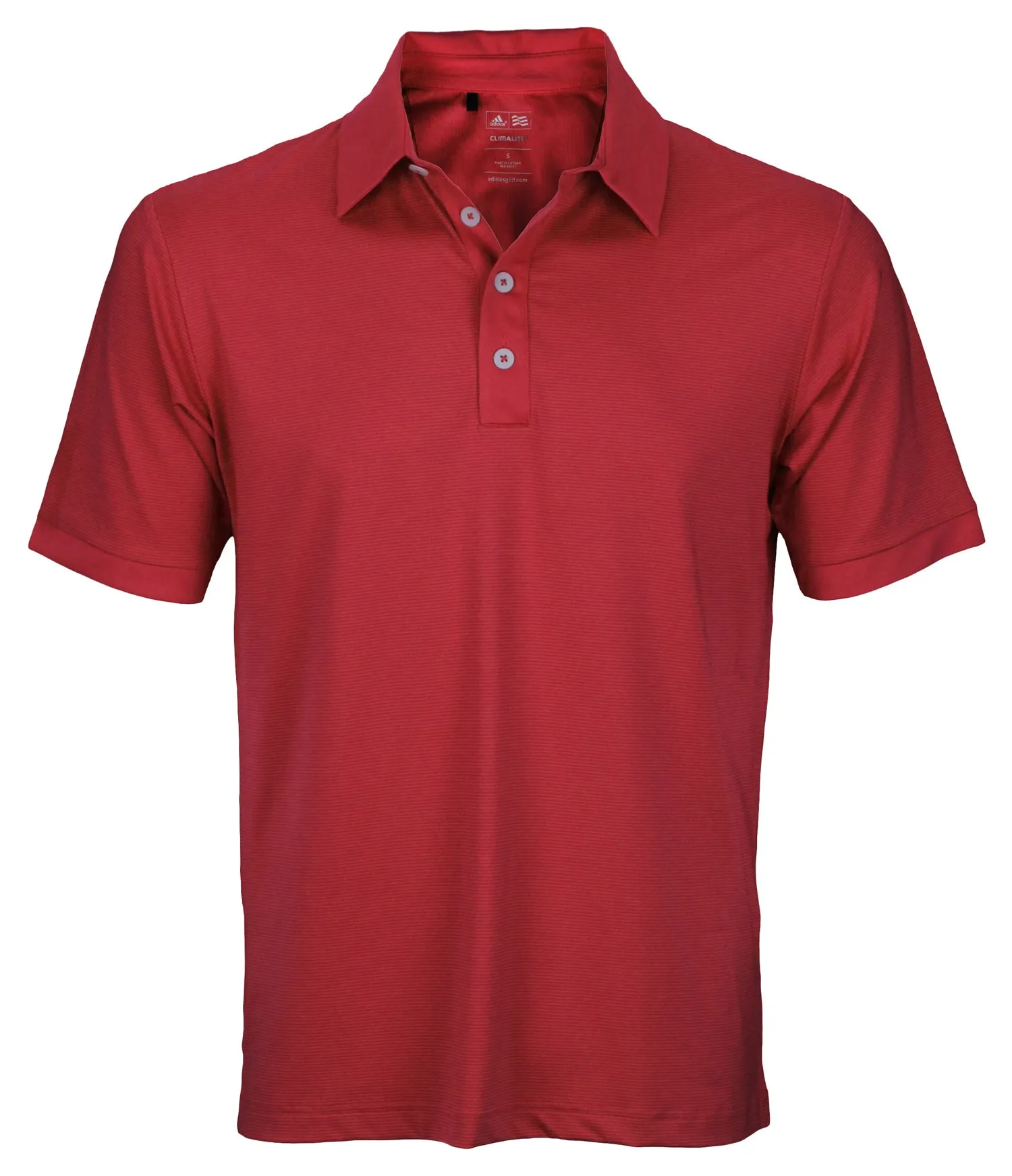 Adidas Men's Athletic Polo Puremotion Microstripe Shirt - Color Options
