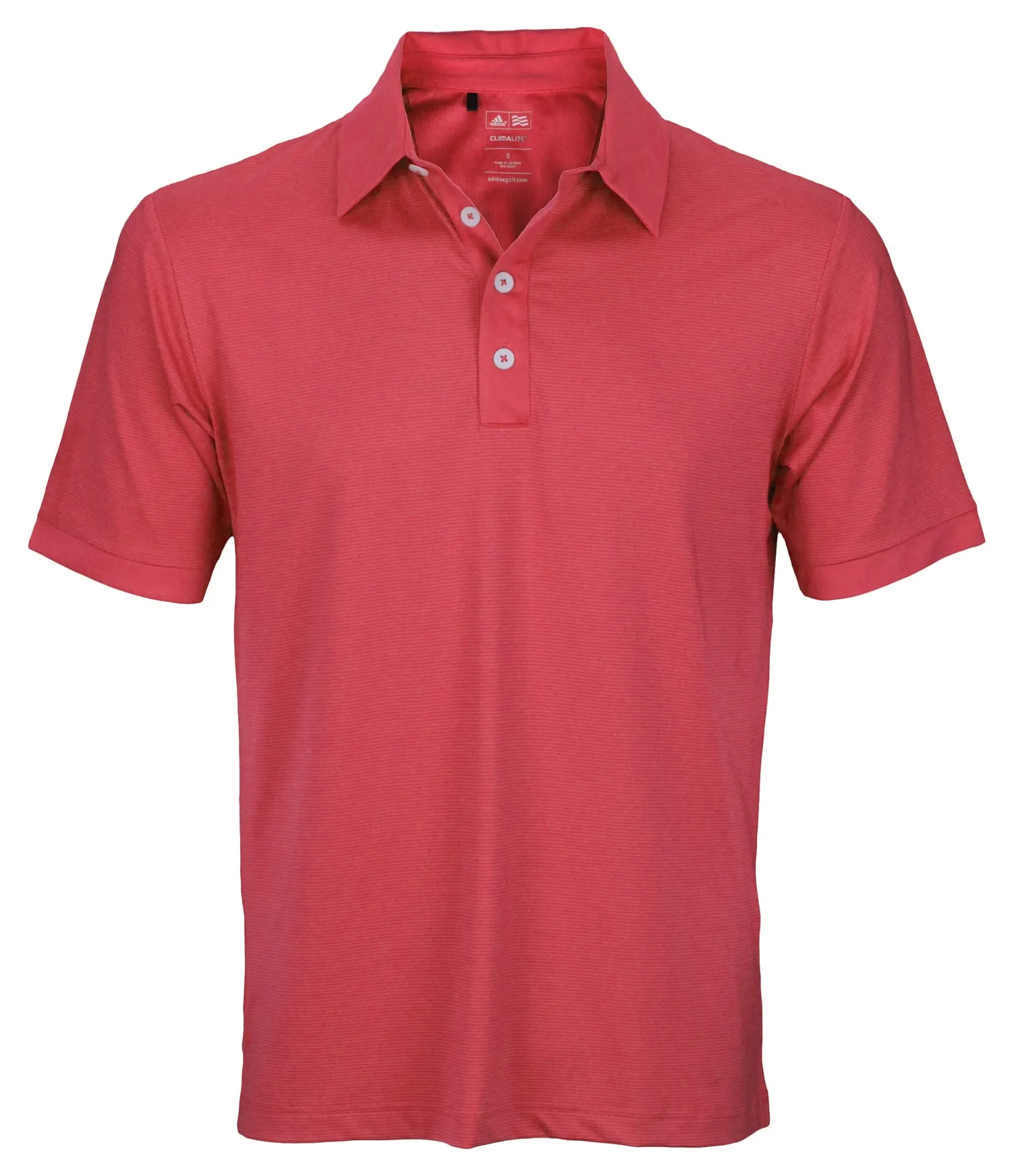 Adidas Men's Athletic Polo Puremotion Microstripe Shirt - Color Options