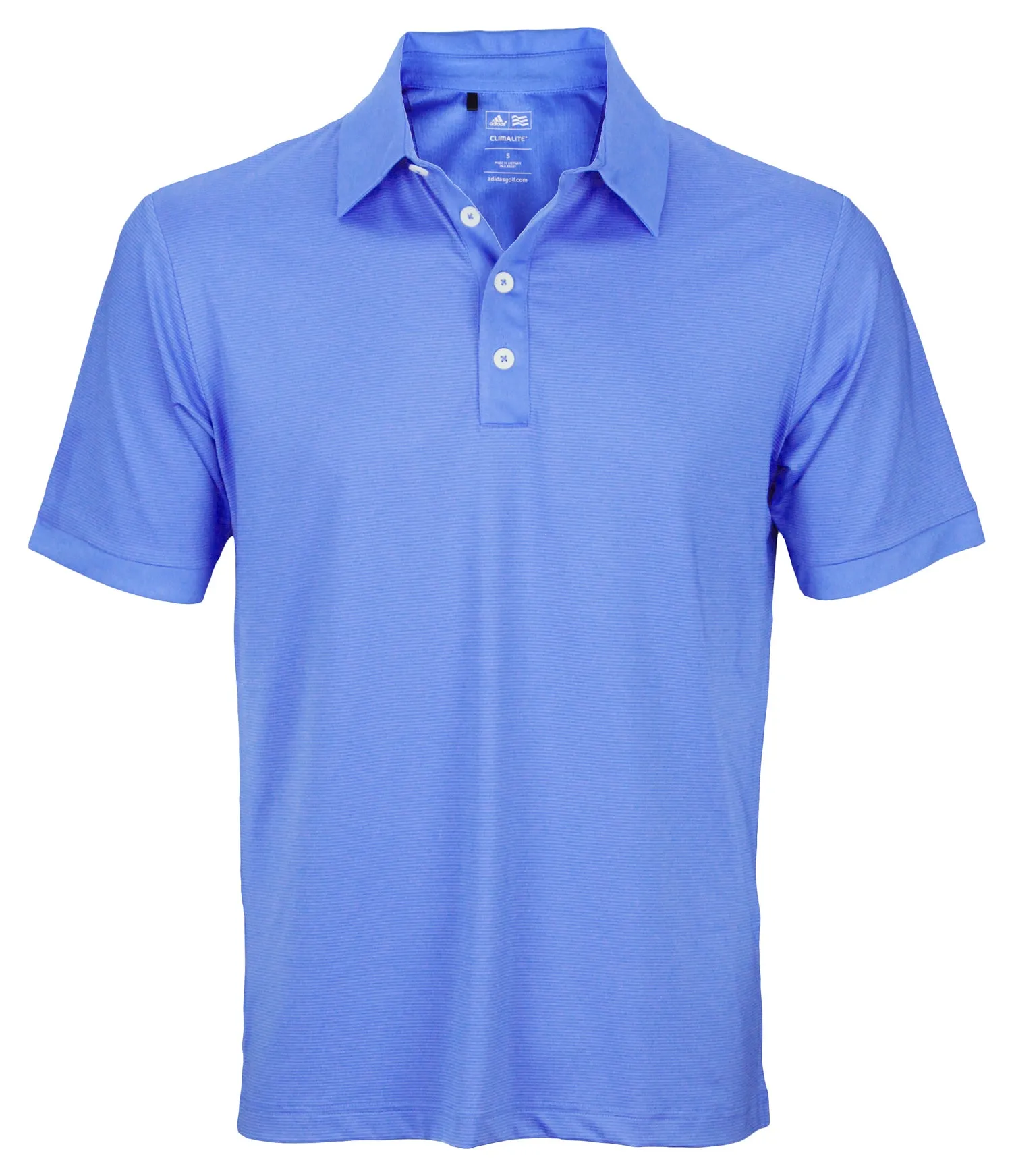 Adidas Men's Athletic Polo Puremotion Microstripe Shirt - Color Options