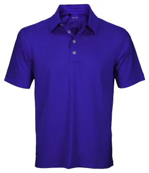 Adidas Men's Athletic Polo Puremotion Microstripe Shirt - Color Options