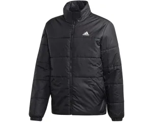 adidas Men's Basic 3-Stripes Insulated Midweight Jacket, Black