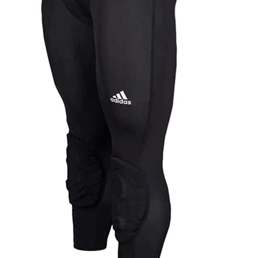 adidas Men's Basketball Padded Three-Quarter Tights