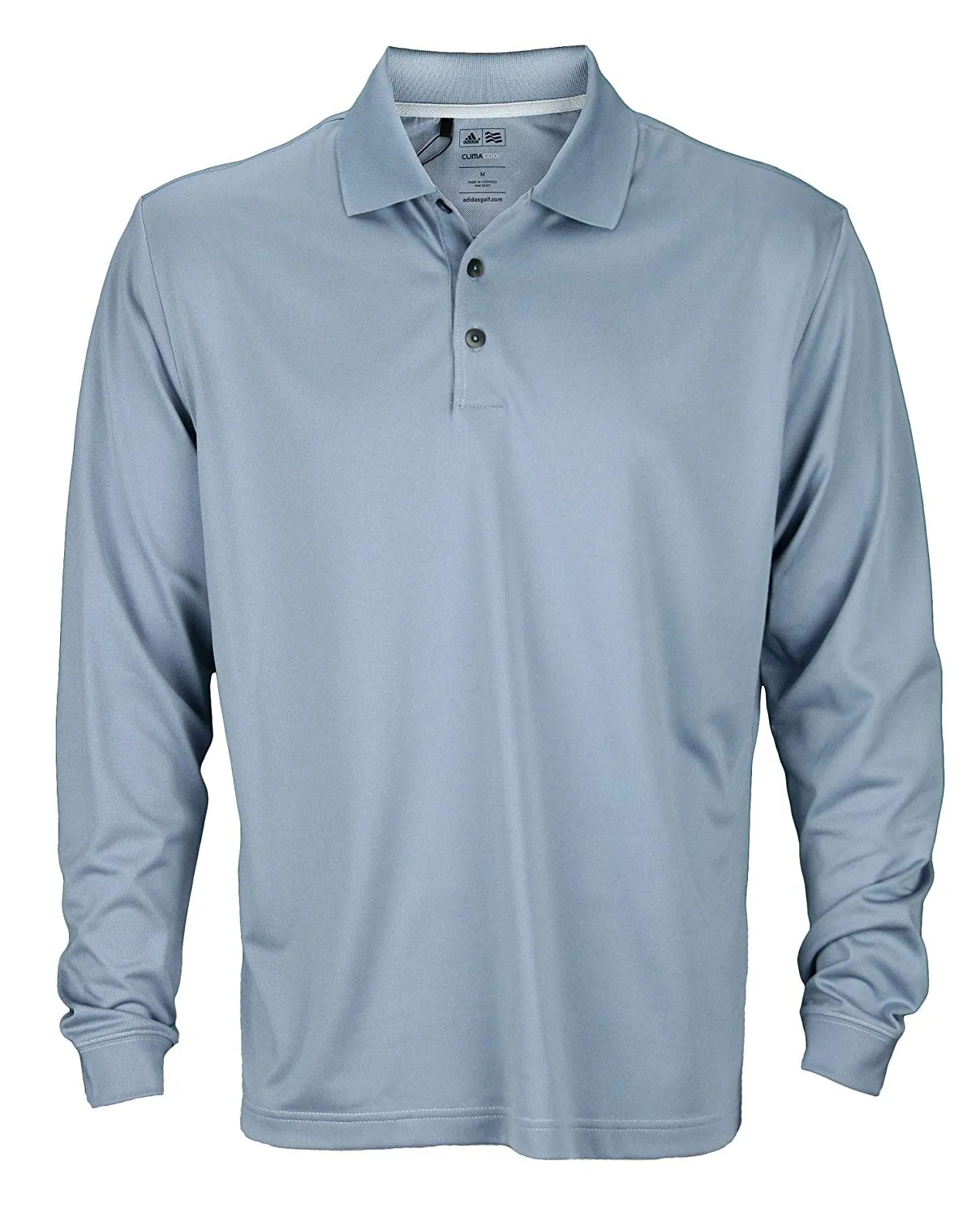 Adidas Men's ClimaCool Long Sleeve Pique Polo, Color Options