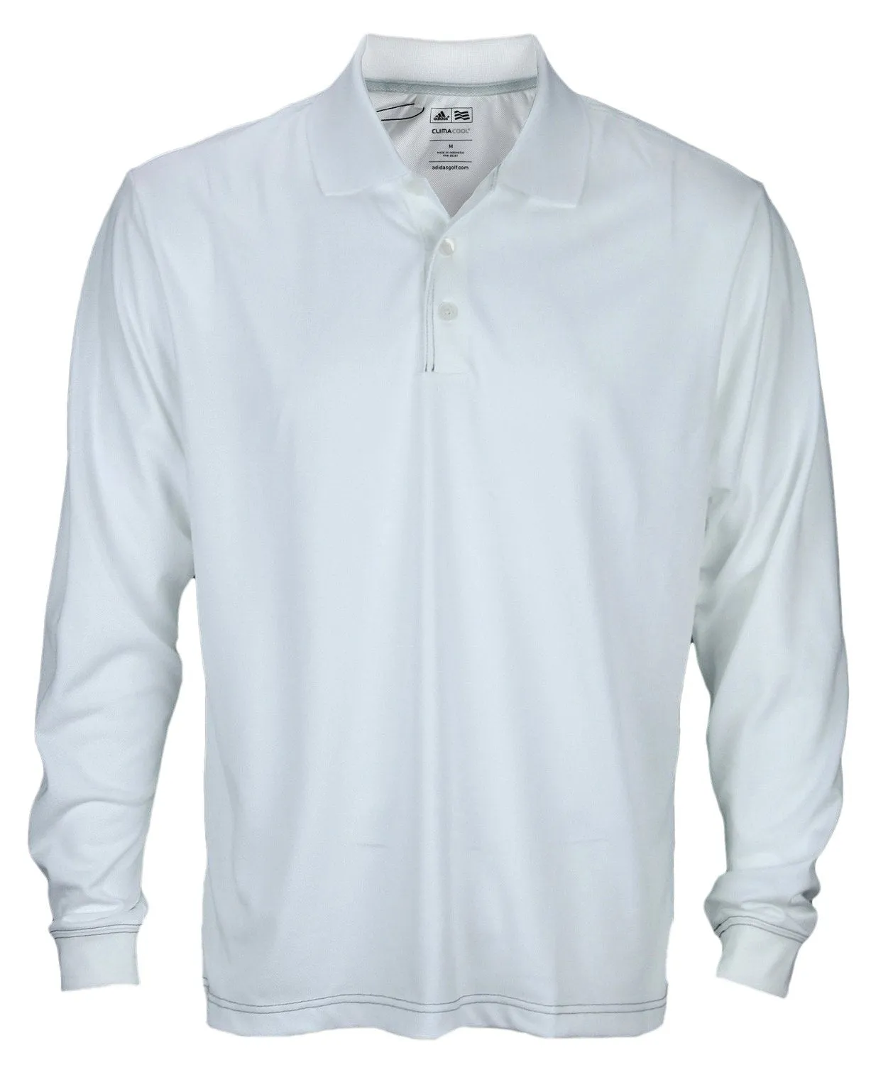 Adidas Men's ClimaCool Long Sleeve Pique Polo, Color Options