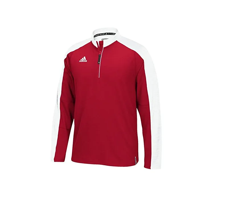 Adidas Men's Climalite Modern Varsity 1/4 Zip Jacket, Color Options
