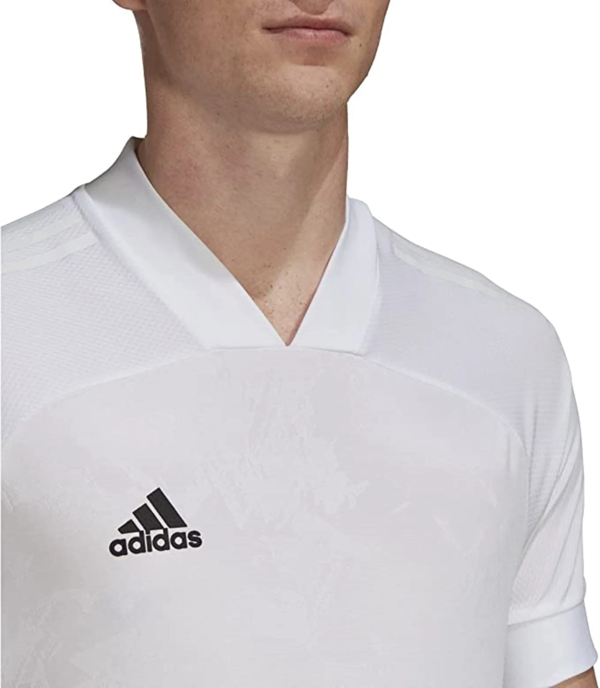 Adidas Men's Condivo 20 Soccer Jersey, White
