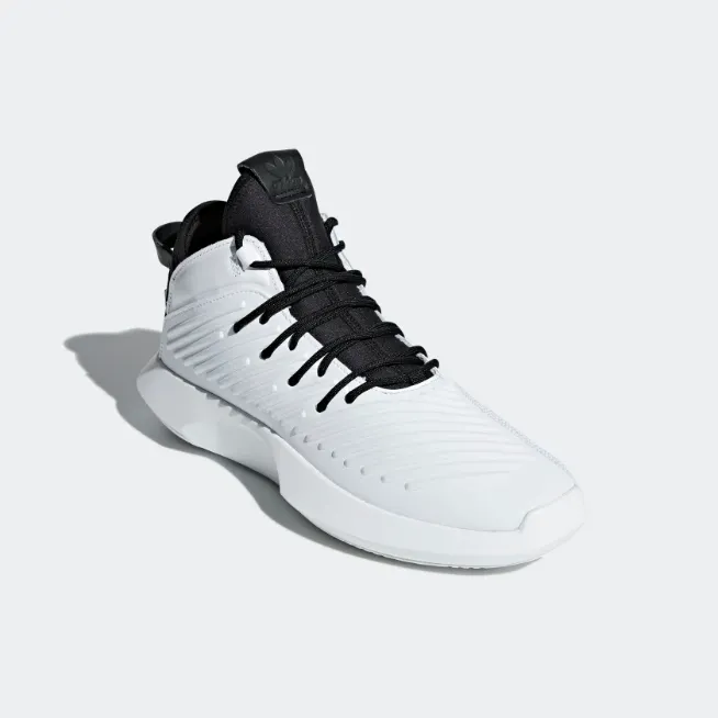 Adidas Men's Crazy 1 ADV Mid Shoes, Cloud White/Core Black/Hi-Res Red