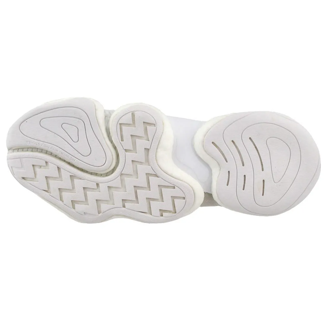 Adidas Men's Crazy BYW Sneaker Shoes, White/Purple