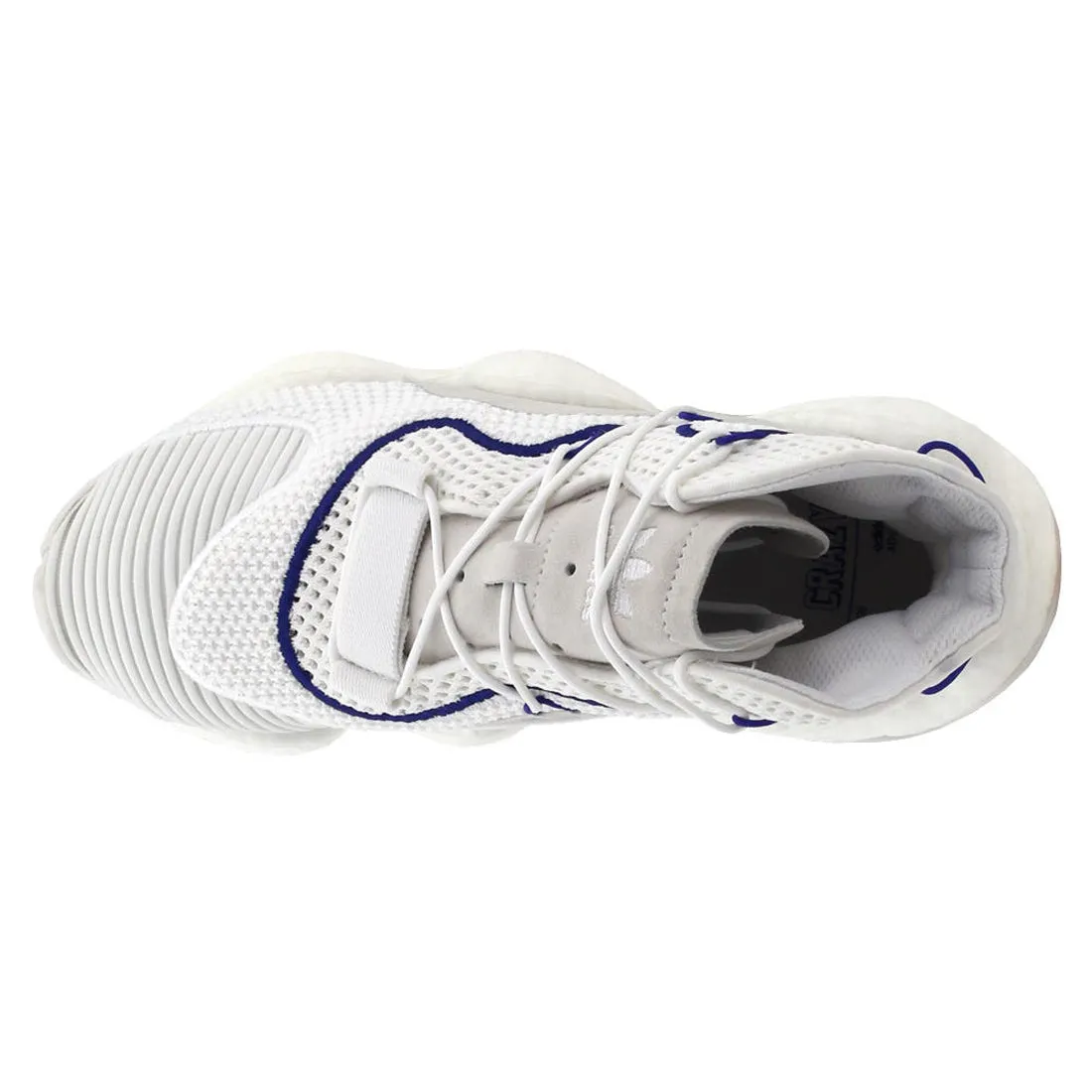 Adidas Men's Crazy BYW Sneaker Shoes, White/Purple