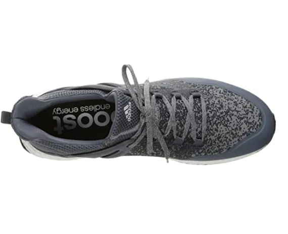 Adidas Men's Crossknit Boost Golf Shoes, Mid Grey/Onix/White