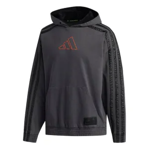 Adidas Men's DANIEL PATRICK X HARDEN Hoodie, Black / Red
