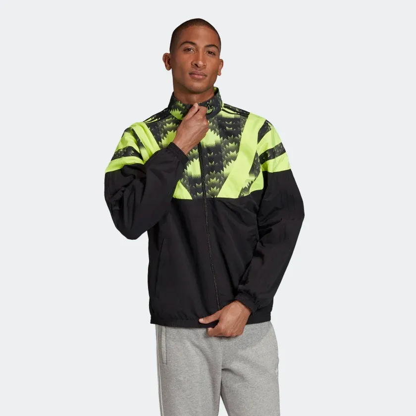 Adidas Men's Football Track Jacket, Black