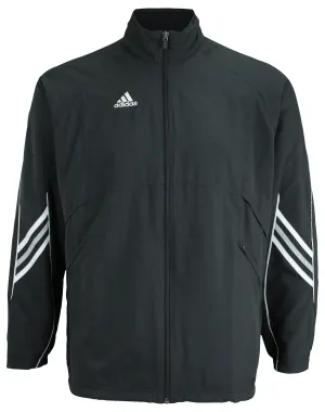 Adidas Men's Full Zip Climalite Performance Training Warm-up Jacket, Black