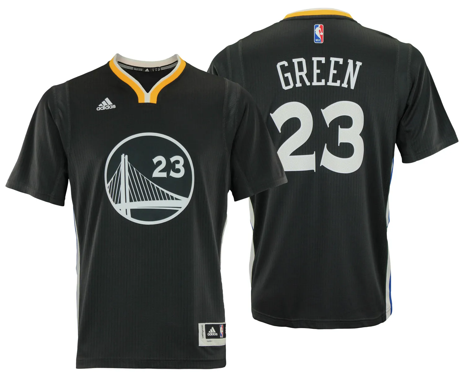 Adidas Men's Golden State Warriors Draymond Green #23 Alternate Swingman Jersey