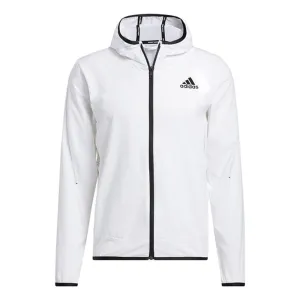 Adidas Men's HEAT.RDY Warrior Light Woven Jacket, White