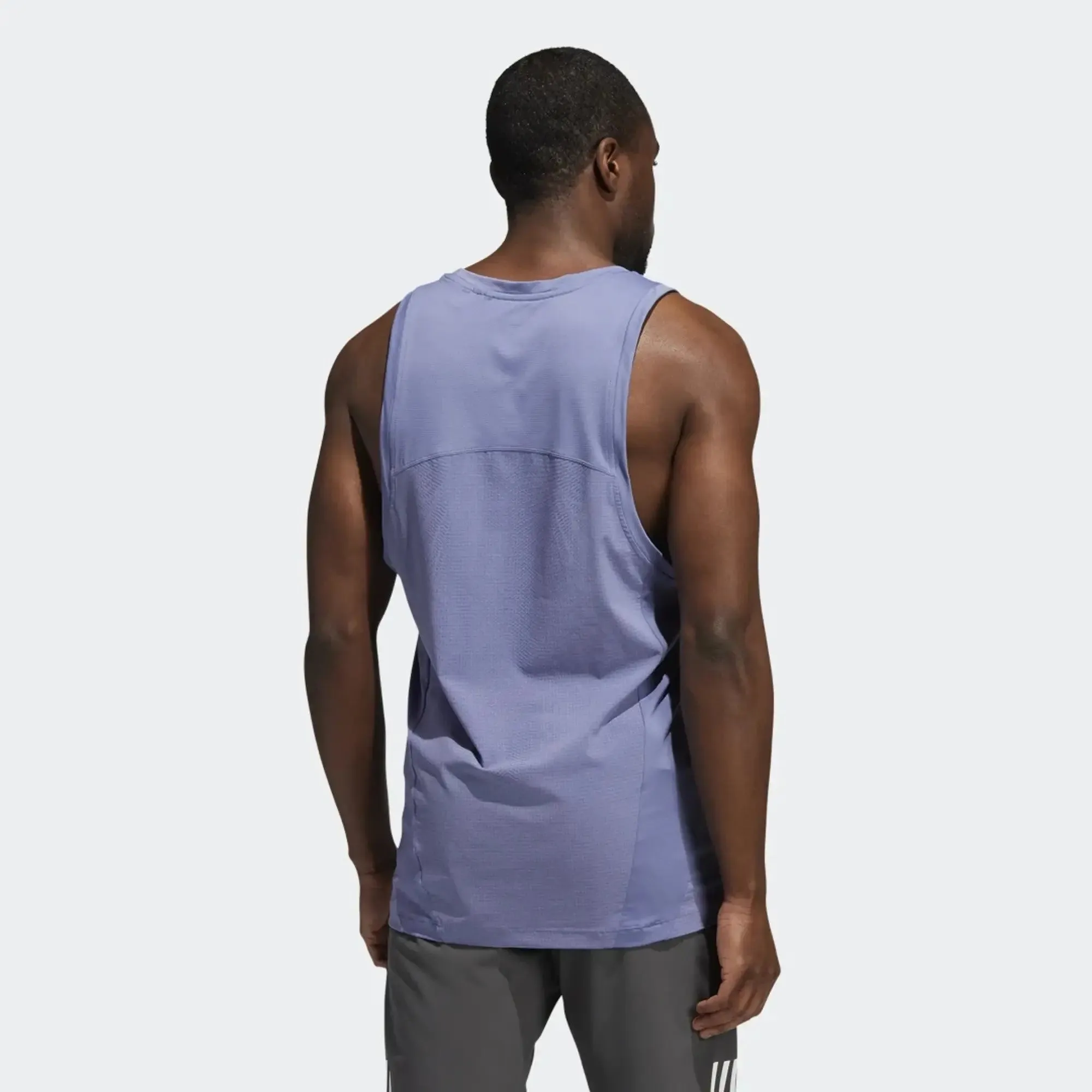 Adidas Men's HEAT.RDY Warrior Woven Tank Top, Orbit Violet