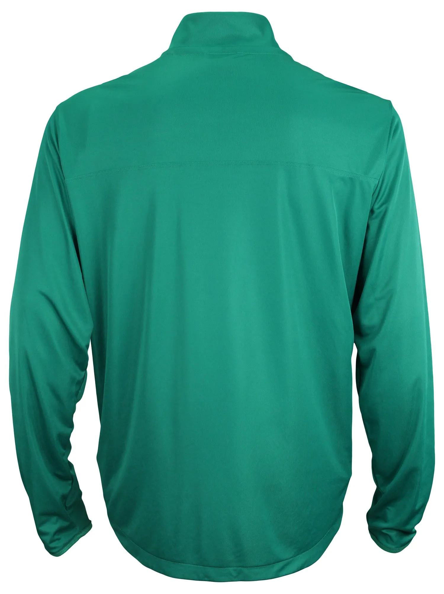 Adidas Men's Long Sleeve 1/4 Zip Knit Pullover, Aqua