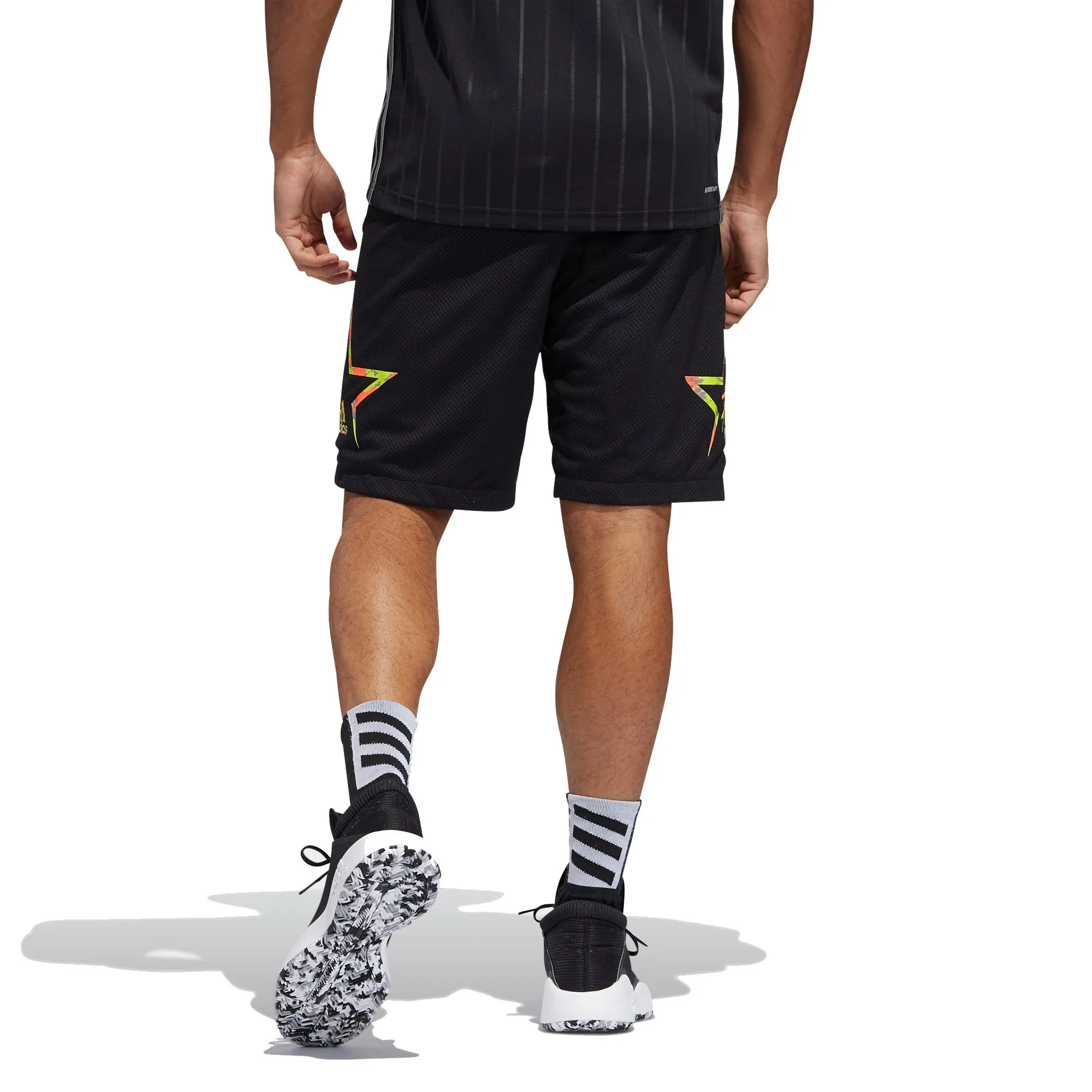 Adidas Men's MAC SP Tracy McGrady Basketball Shorts, Black