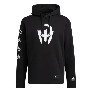 Adidas Men's Mahomes Graphic Hoodie, Black/White