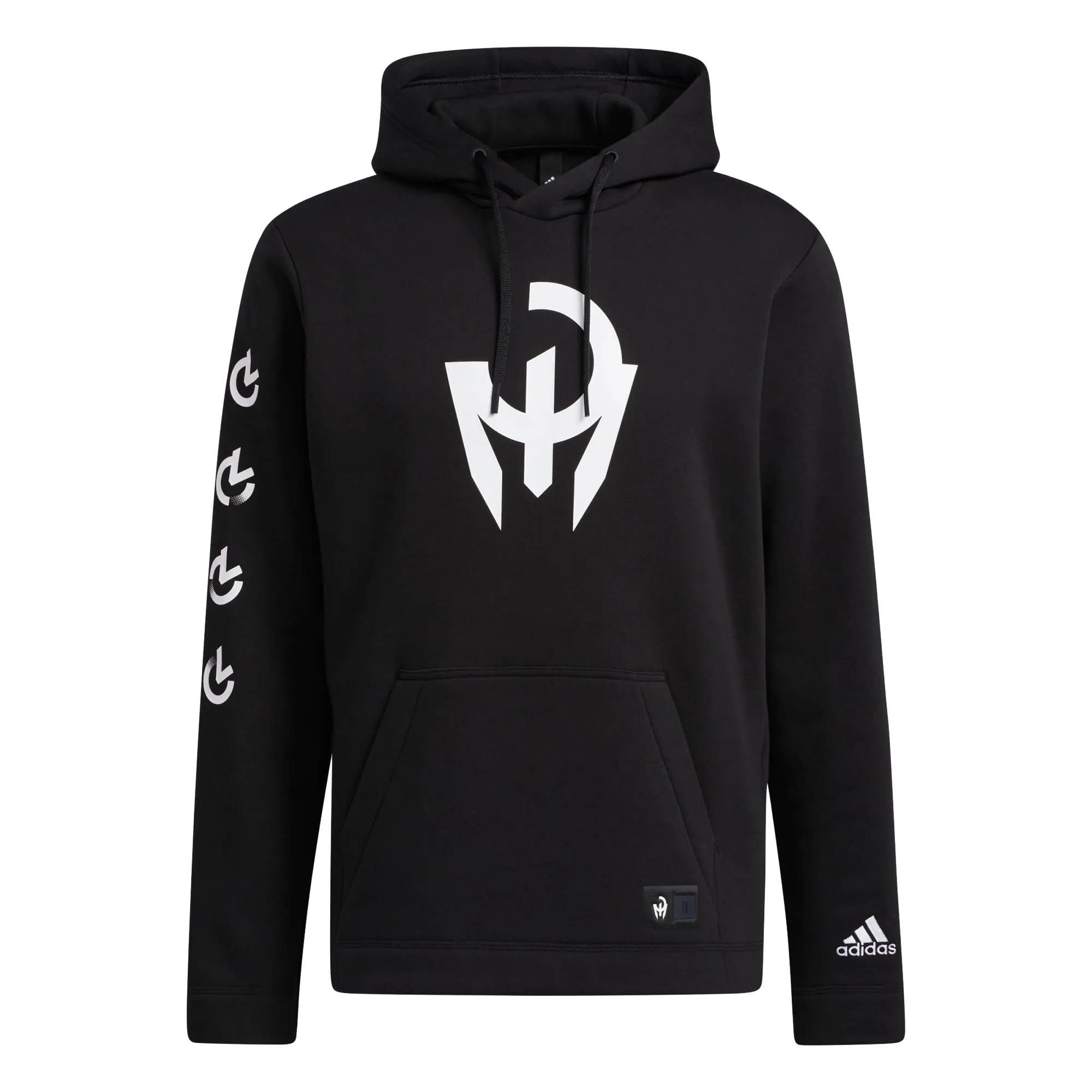 Adidas Men's Mahomes Graphic Hoodie, Black/White