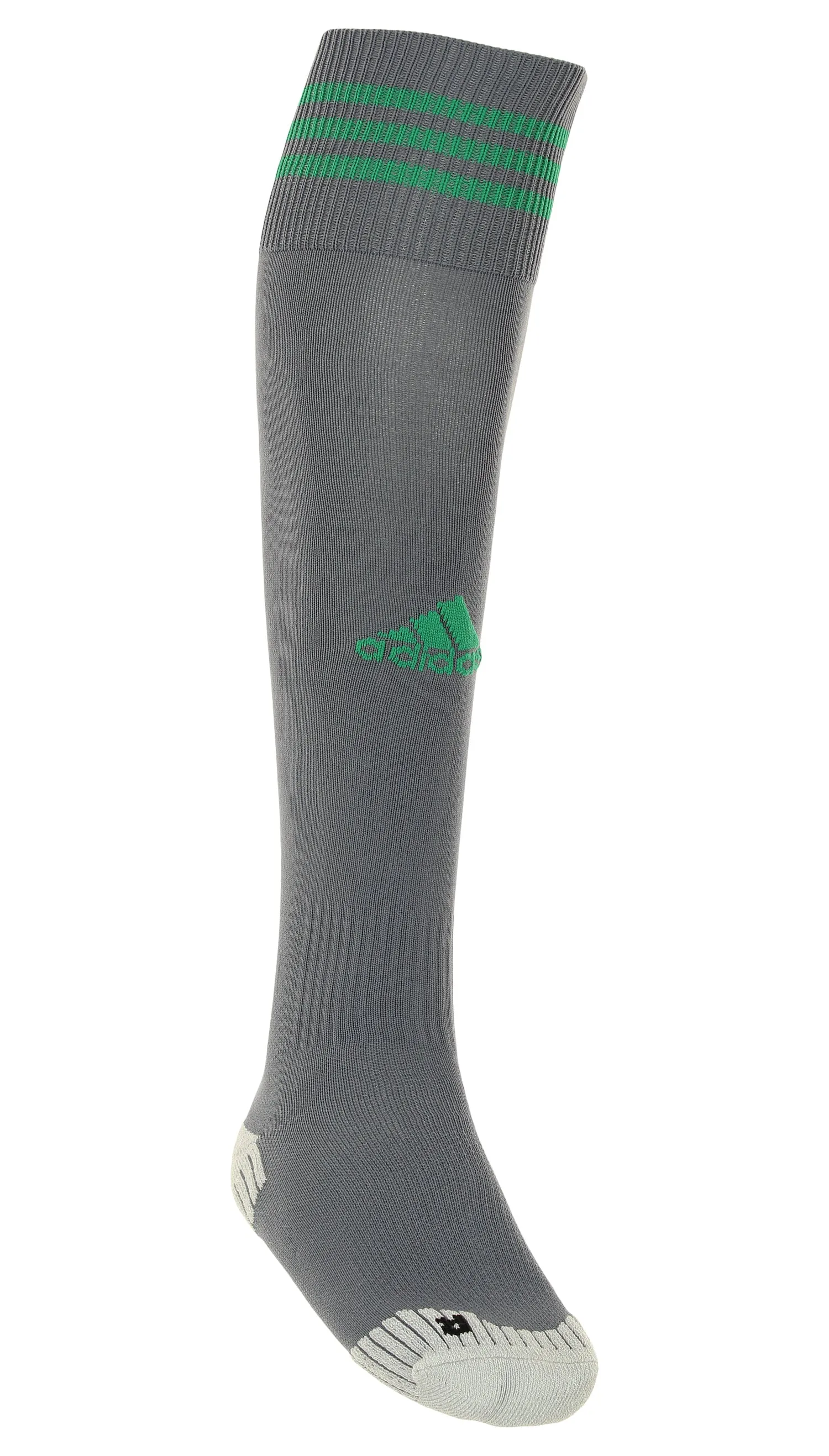 Adidas Men's MTFB 3-Quarter Soccer Performance Socks, Grey