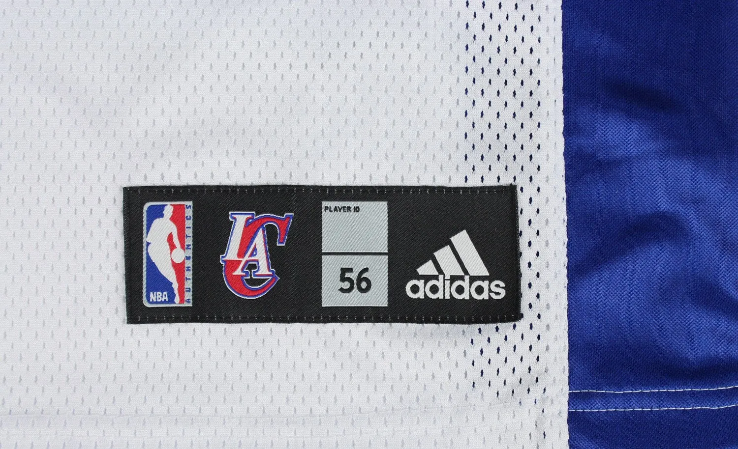 Adidas Men's NBA Los Angeles Clippers Authentic Blank Team Jersey, White