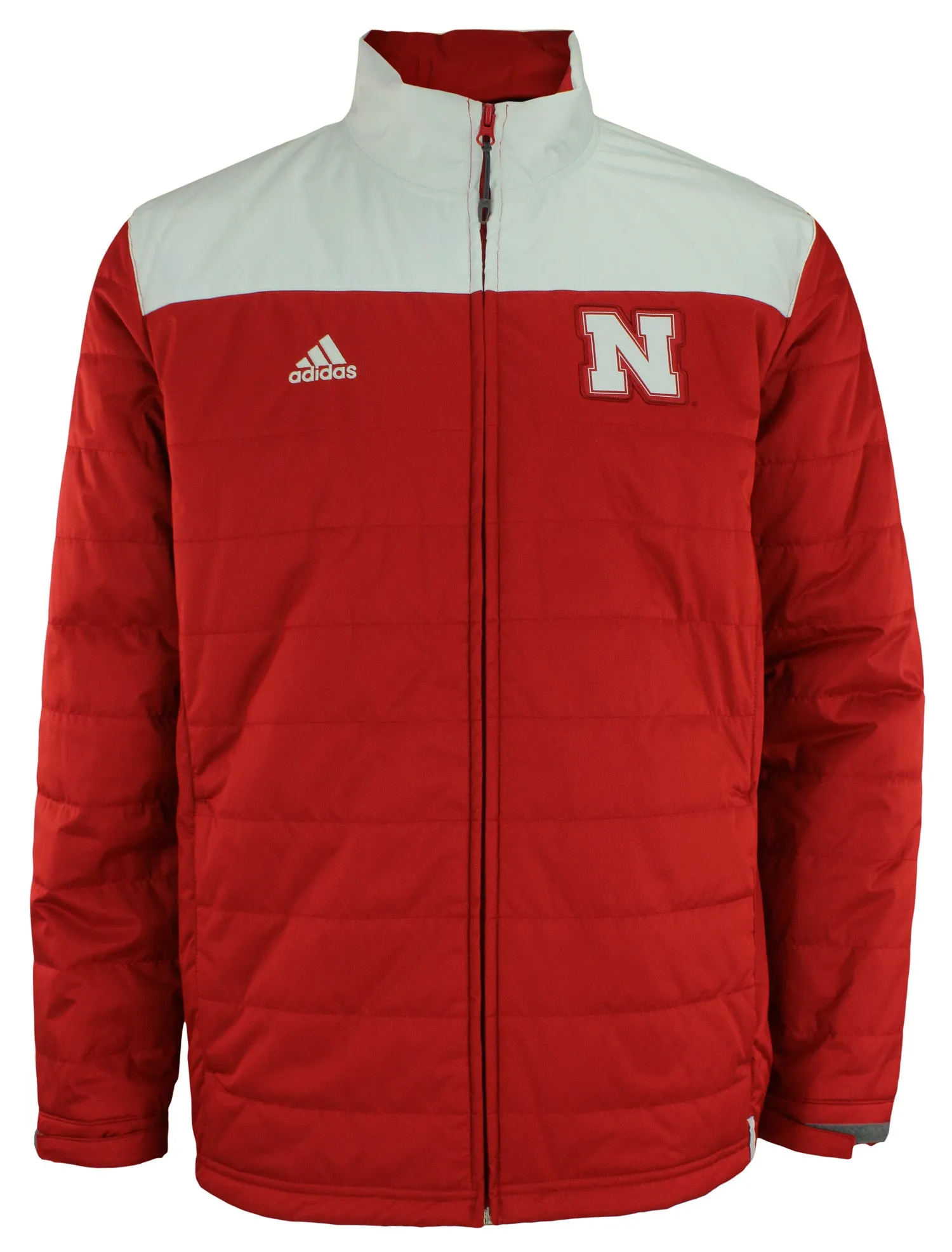 adidas Men's NCAA Climastorm Team Logo Transition Jacket, Nebraska Cornhuskers