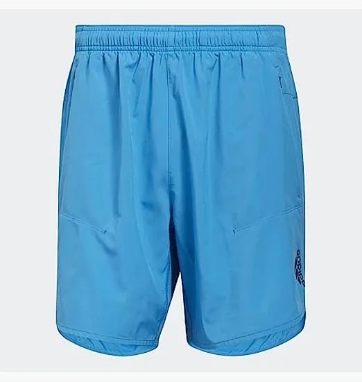 adidas Men's Neon Training Shorts, Blue