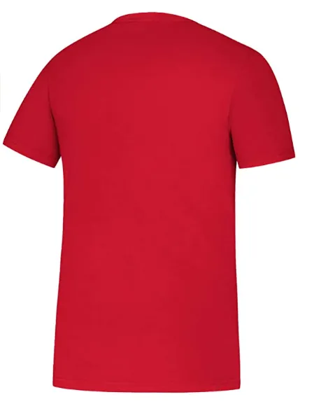 Adidas Men's NHL Chicago Blackhawks Amplifier Short Sleeve Tee Shirt, Red
